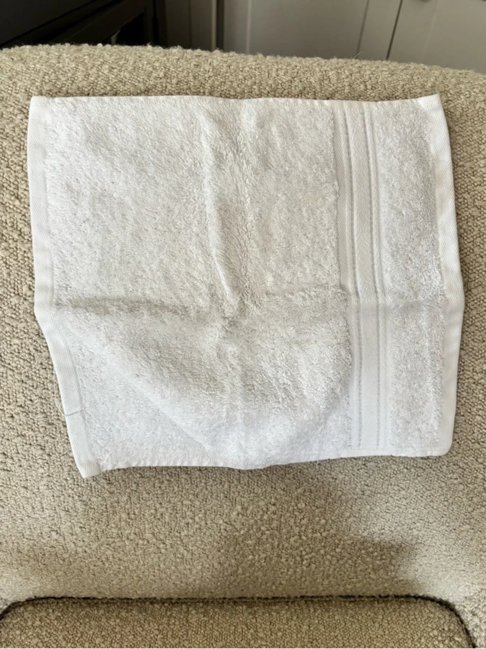 Lands End | Plush White Bath Towel Set | 100% Cotton Turkish